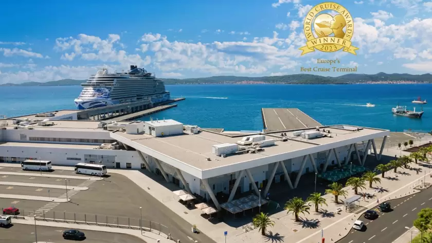 Zadar Cruise Port Receives Prestigious World Cruise Award for Europe’s Best Cruise Terminal